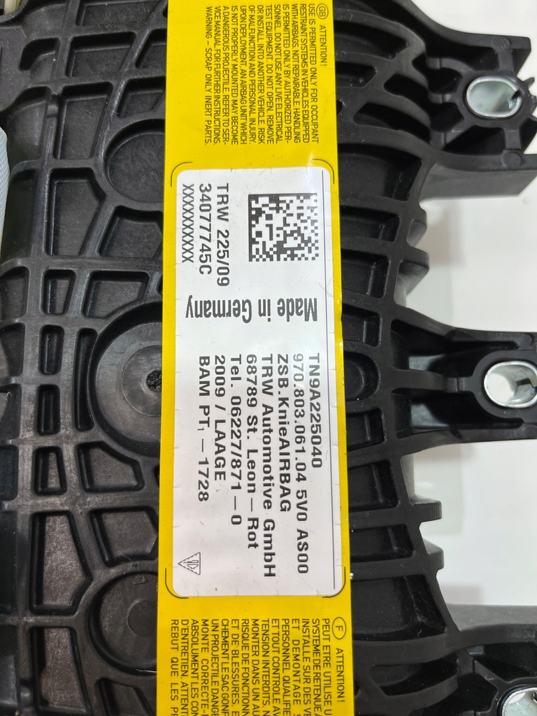 фото №6, Подушка коленная водителя porsche panamera 970