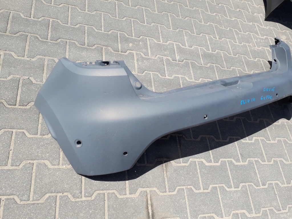 Бампер задняя renault clio iv на 6 pdc Доставка