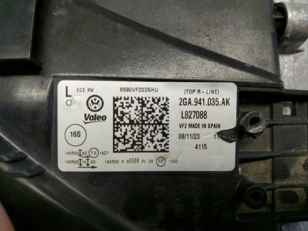 фото №11, Vw t-roc лампа led перед ліва r-line 2ga941035ak