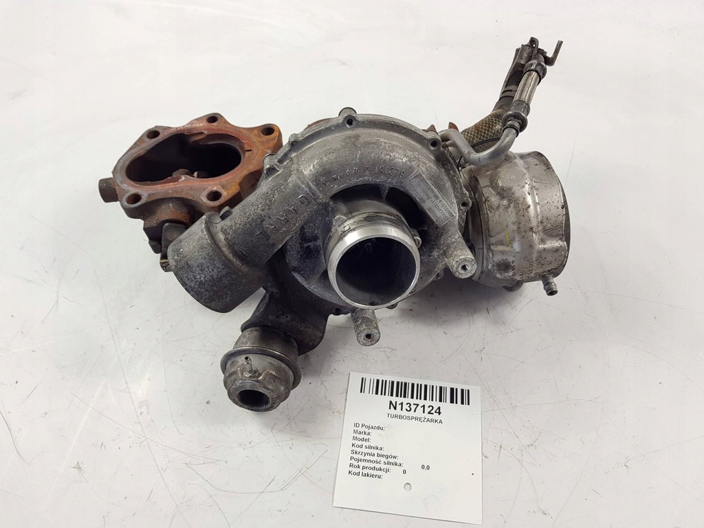 фото №1, Турбонагнетатель 8201393211 2.3 dci renault master