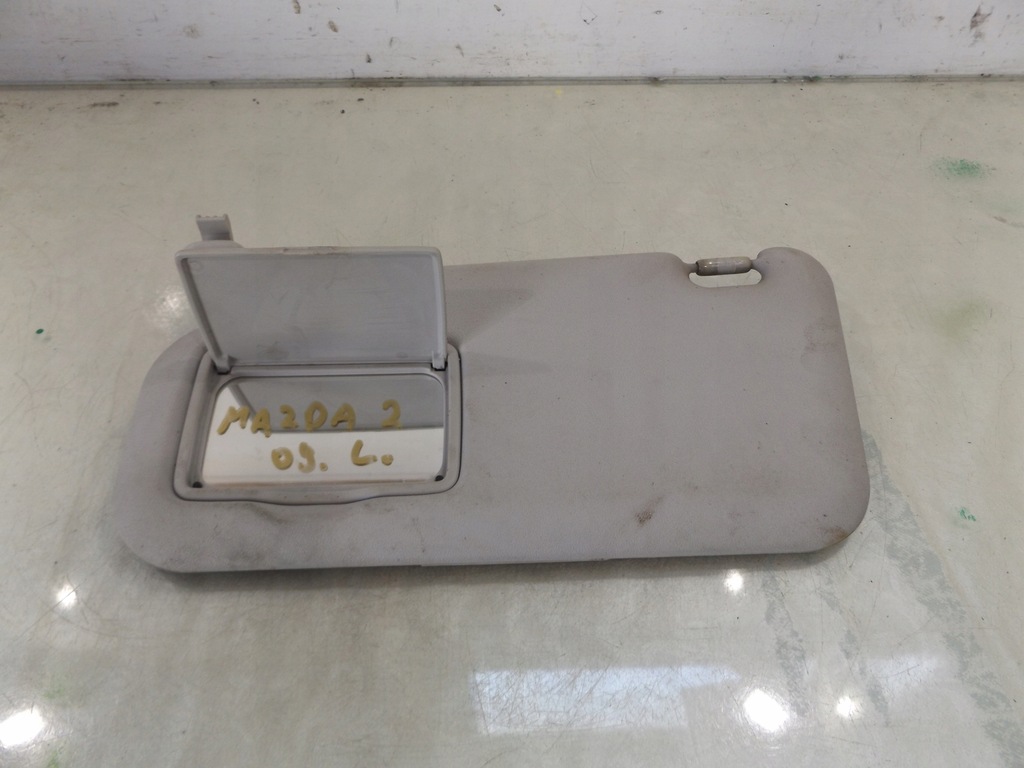 фото №1, Mazda 2 ii de козырёк солцезащитный козырёк левый