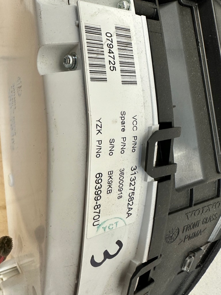 фото №5, Счетчик volvo v60 i s60 ii europa 31327582aa