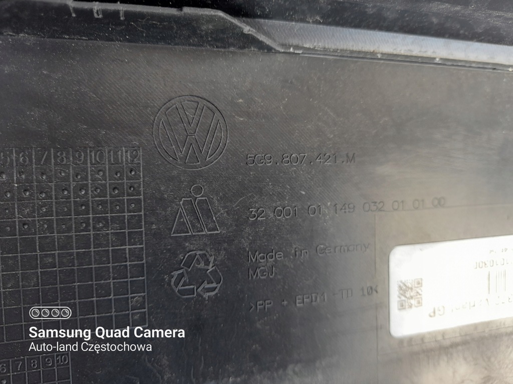 фото №8, Vw golf vii lift kombi бампер задняя спойлер 5g9