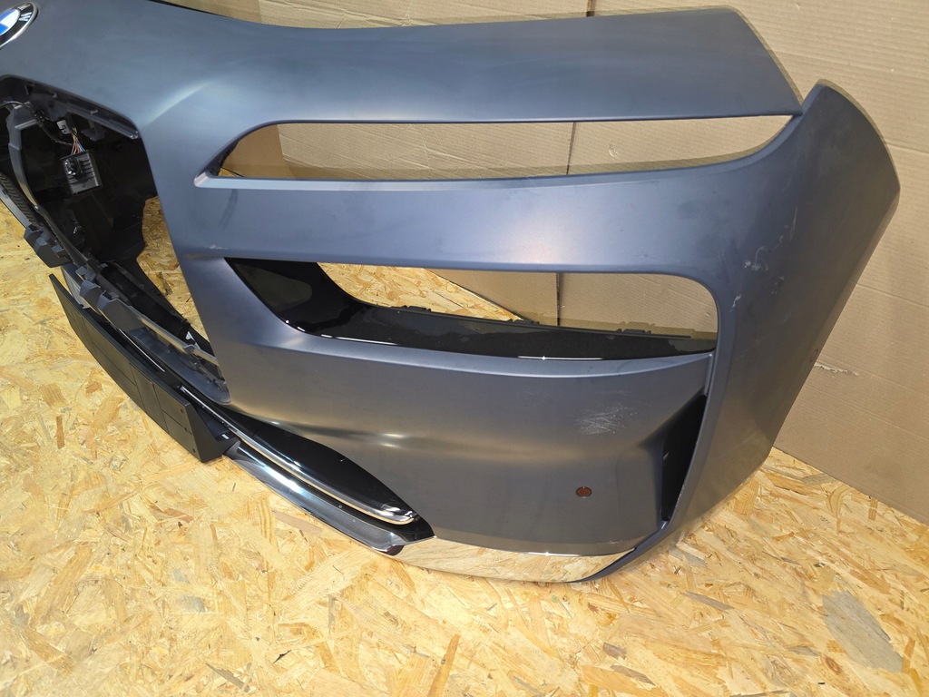 фото №7, Bmw 7 g70 бампер передний kompletny новый датчики радары жгут