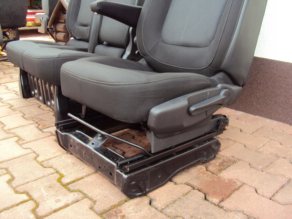 фото №6, Renault trafic iii iv lift 2022 сидіння заднє сидіння сидіння