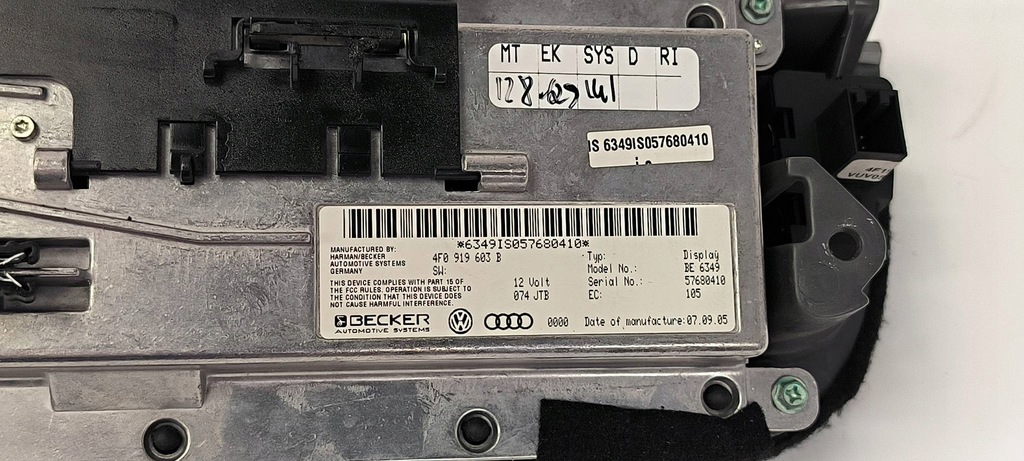 фото №10, Лічильник приладова панель 4f0920931b audi a6 c6