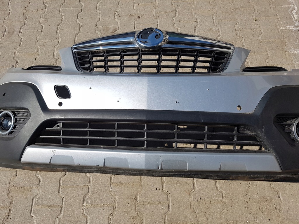 фото №6, Opel mokka бампер перед передний решётка радиатора gan