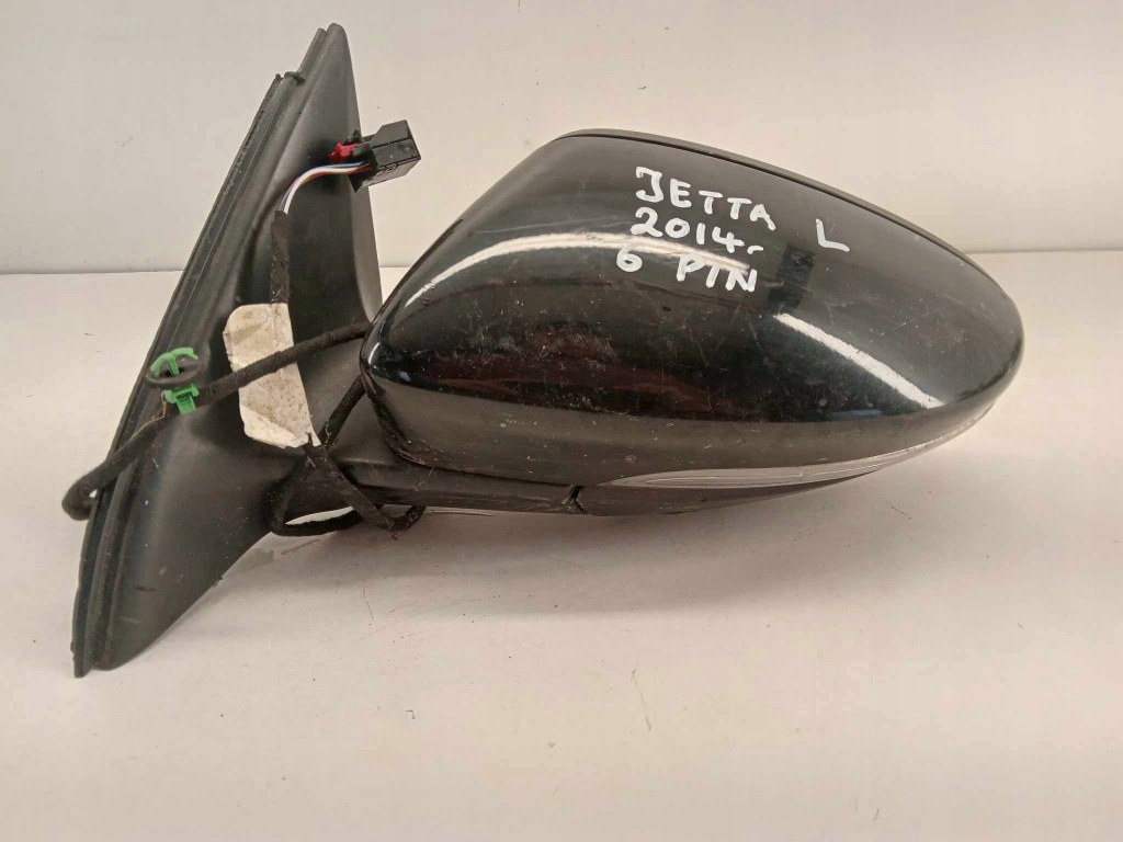фото №1, Зеркало левая перед vw jetta 10-18 6 pin