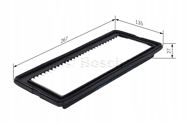 фото №6, Фильтр воздуха hyundai atos 1.0 bosch bosch