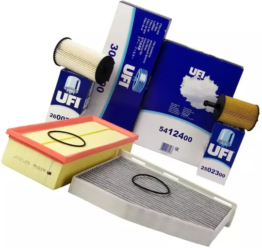 фото №1, Ufi набор фильтров skoda octavia ii 1.9 2.0 tdi
