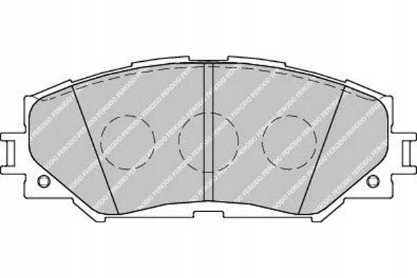 фото №1, Ferodo гальмівні колодки гальмівні subaru trezia 1.3