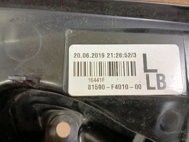 фото №3, Лампа левая задняя левый задняя toyota chr ch-r 2016-