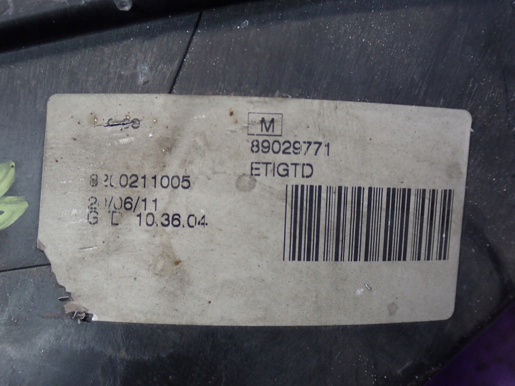 фото №8, Dacia logan i лампа перед левая фара левый 89029771