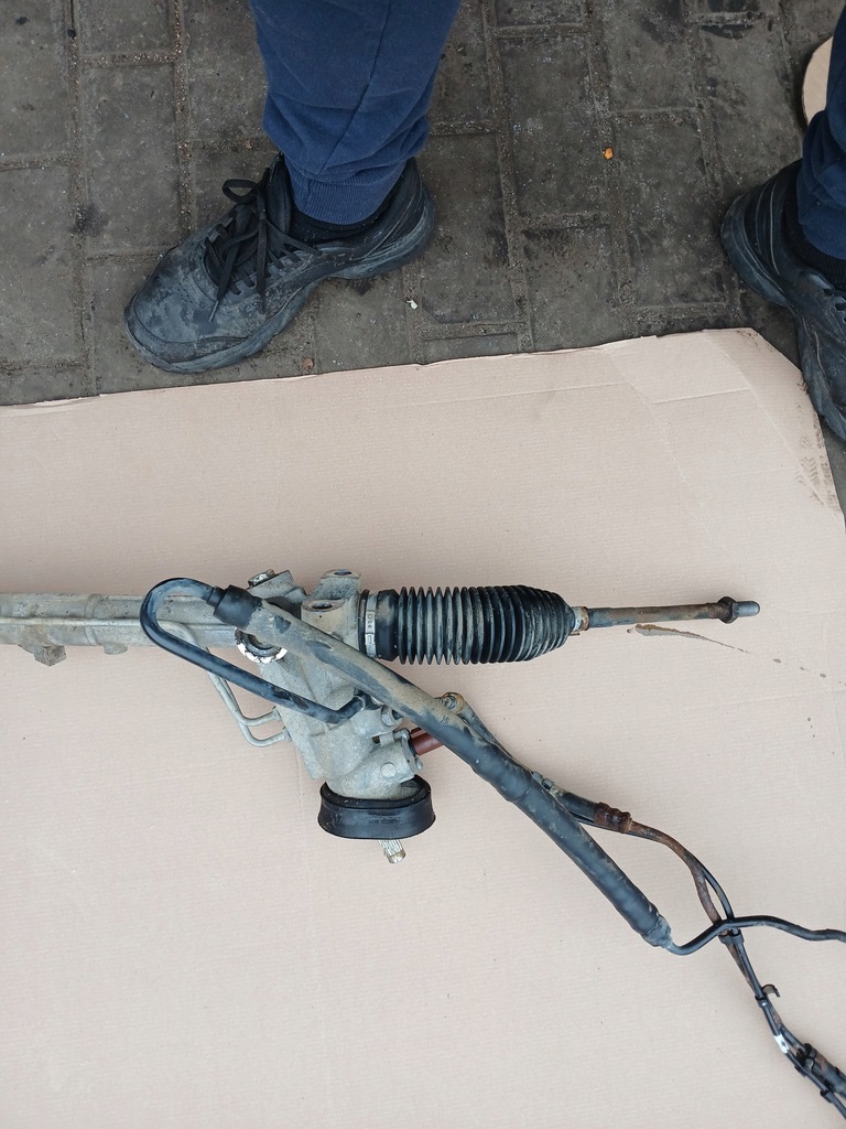 фото №9, Рулевая рейка оригинал с датчиком нет ciekła vw fox