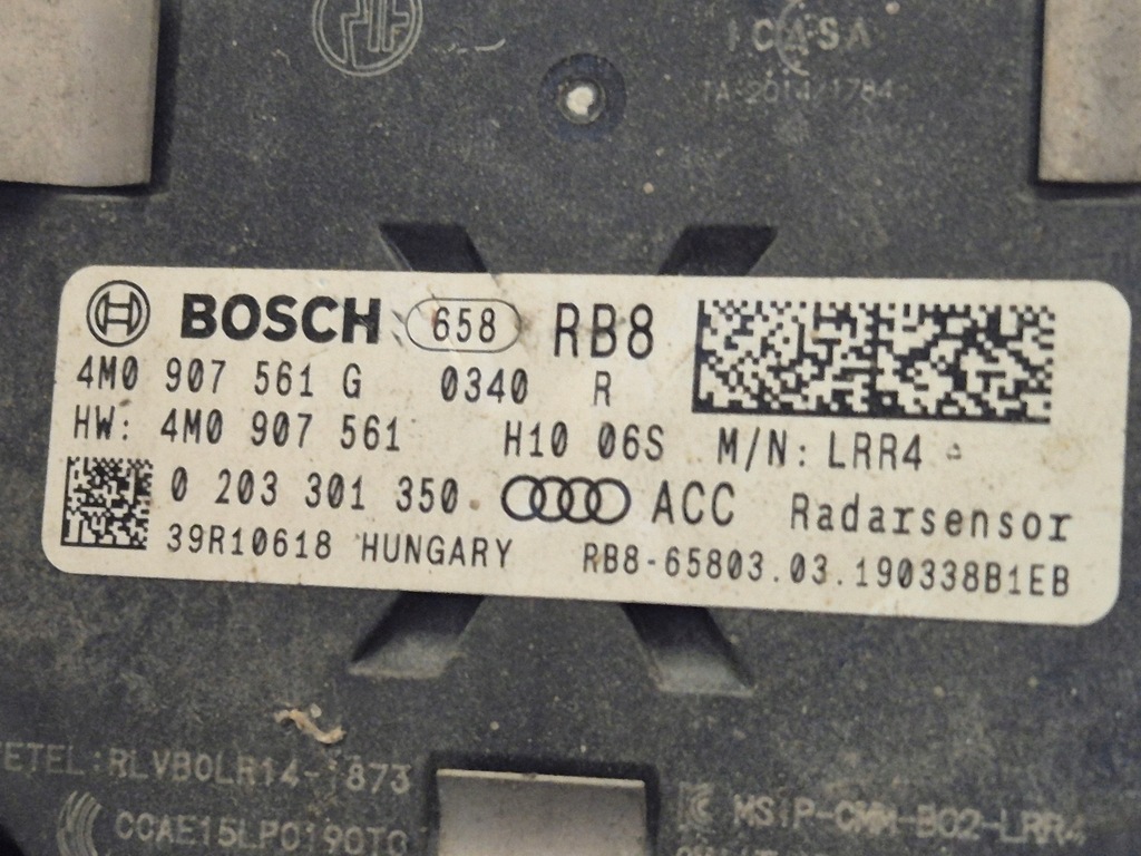 фото №5, Audi q7 радар датчик distronic 4m0907561g