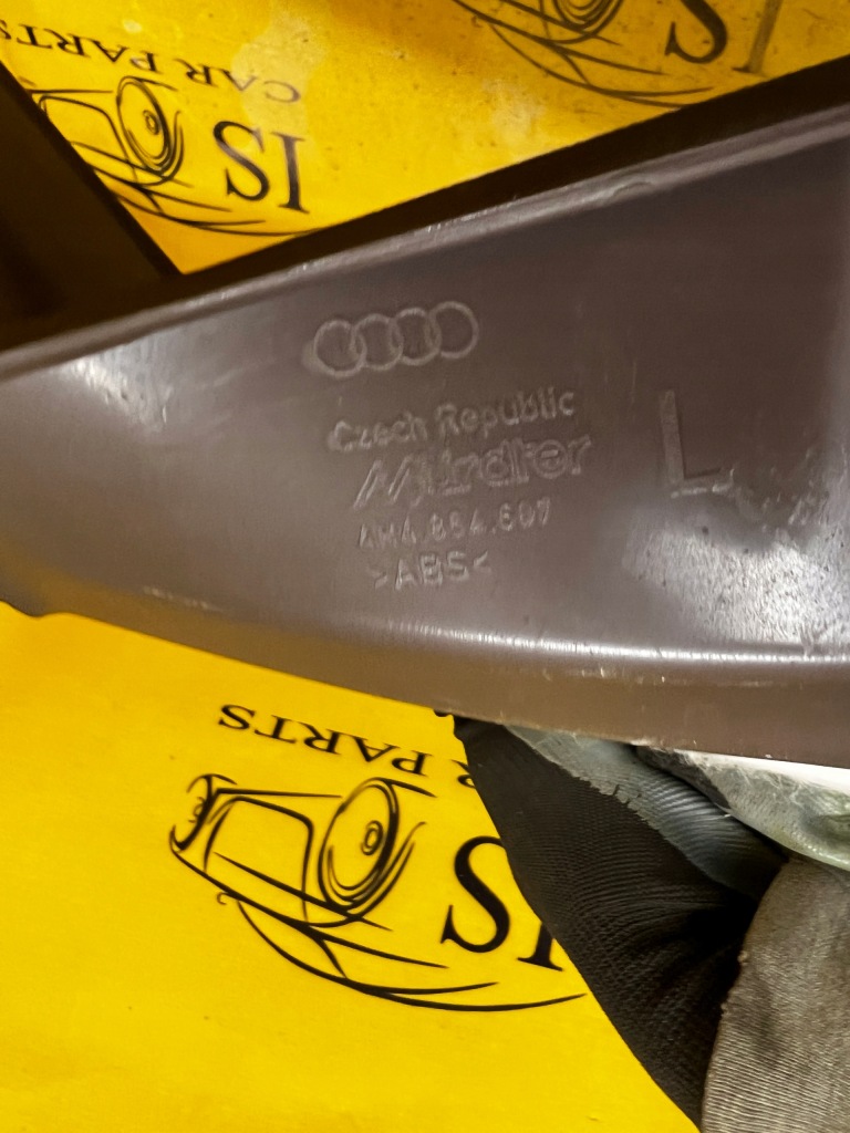 Накладка порог led задняя коричневая df3 левая audi a8 d4 long с Разборки