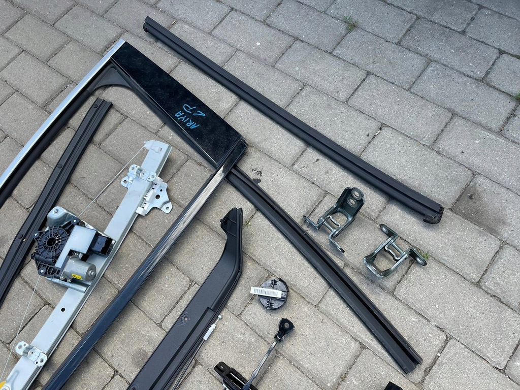 фото №5, Nissan ariya дверь левый перед ручка хром рамка механизм