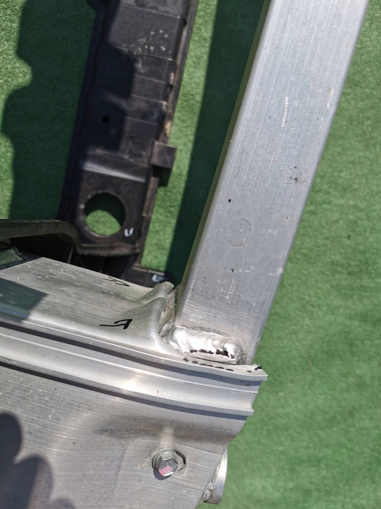 фото №8, Kia ev6 pas передній підсилювач балка перед передня 64101-cv000