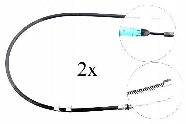 фото №1, A.b.s. трос гальма ручного smart fortwo 07-