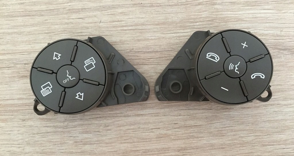 фото №4, Кнопка мультифункция цвет светлый коричневый do mercedes benz r w251 2006-17