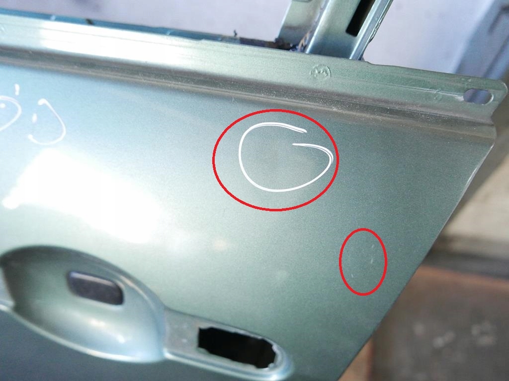 фото №5, Дверь левая перед ted97 renault grand scenic ii phi