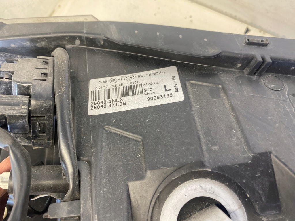 фото №13, Nissan leaf i лампа левый перед 26060 3nl0b