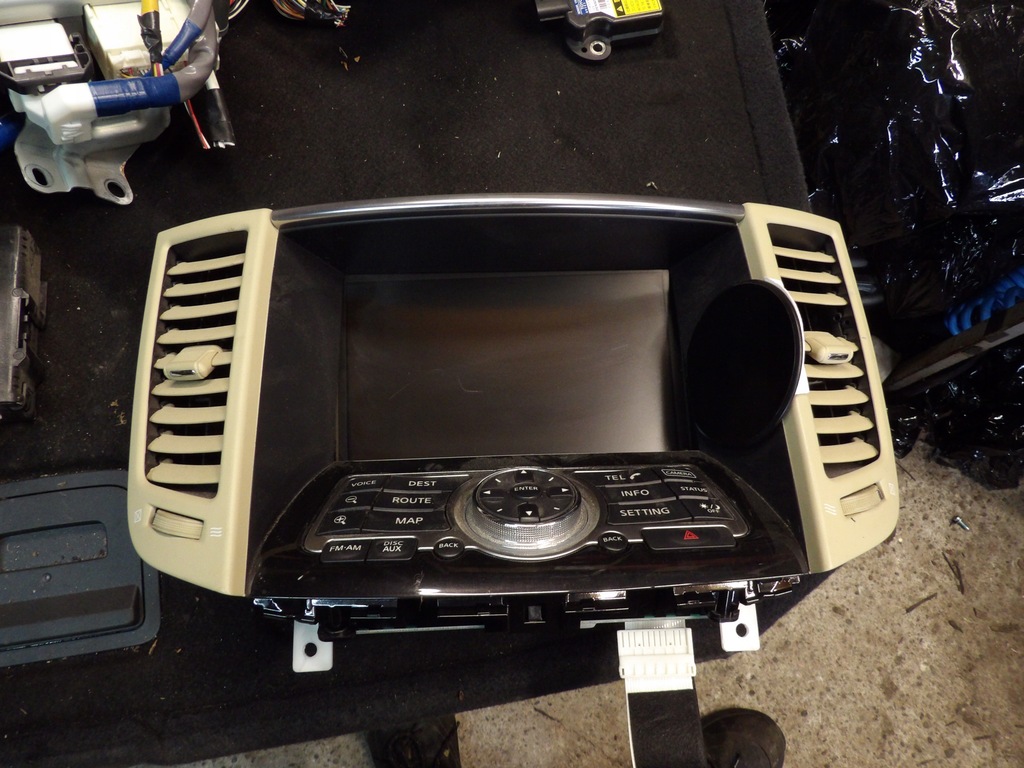 фото №1, Дисплей радіо навігації панель 283951dr3d 280911ja0e