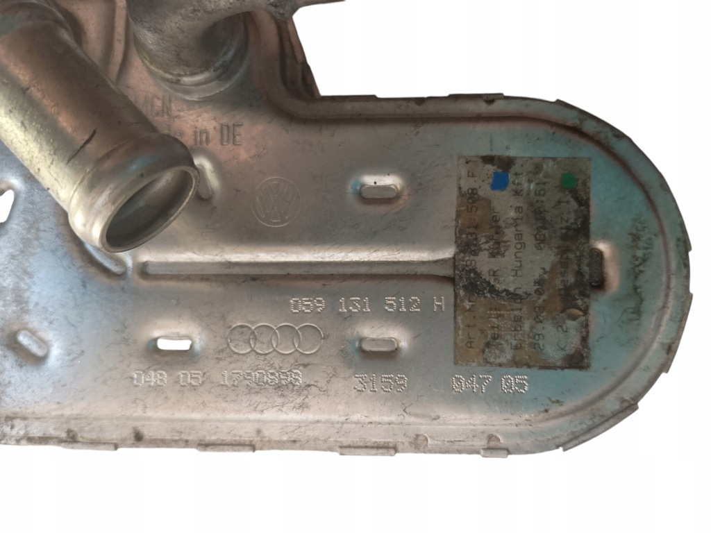 фото №5, Vw touareg phaeton audi porsche 3.0 tdi радиатор egr выхлопных газов 059131512h