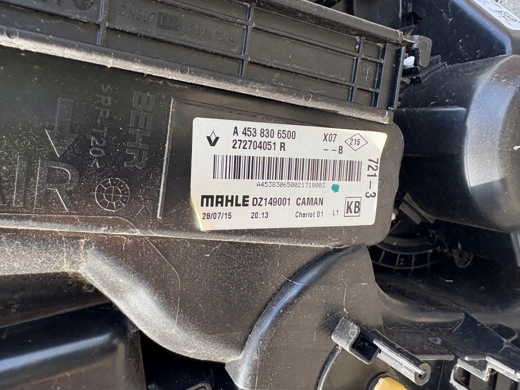 фото №8, Отопитель renault twingo iii