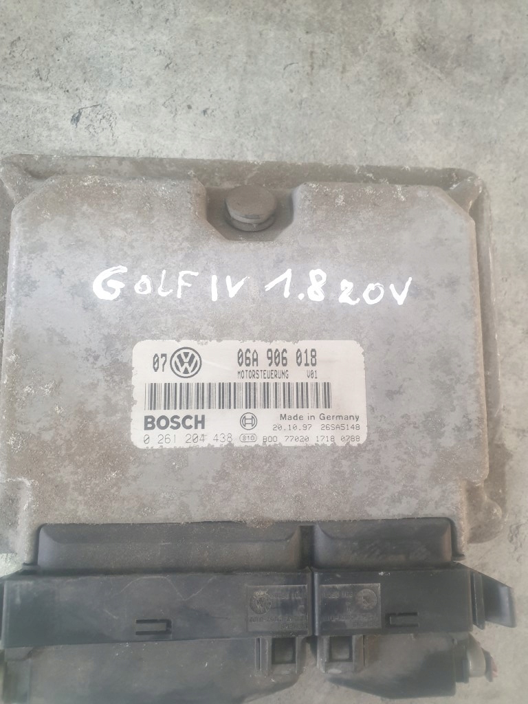 фото №5, Блок керування набір стартовий volkswagen golf iv 1.8 20v 06a906018