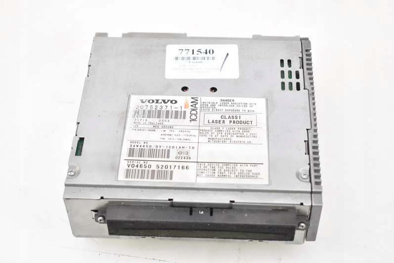 фото №5, Зчитувач дисків радіо 30752371-1 volvo v50 03-11