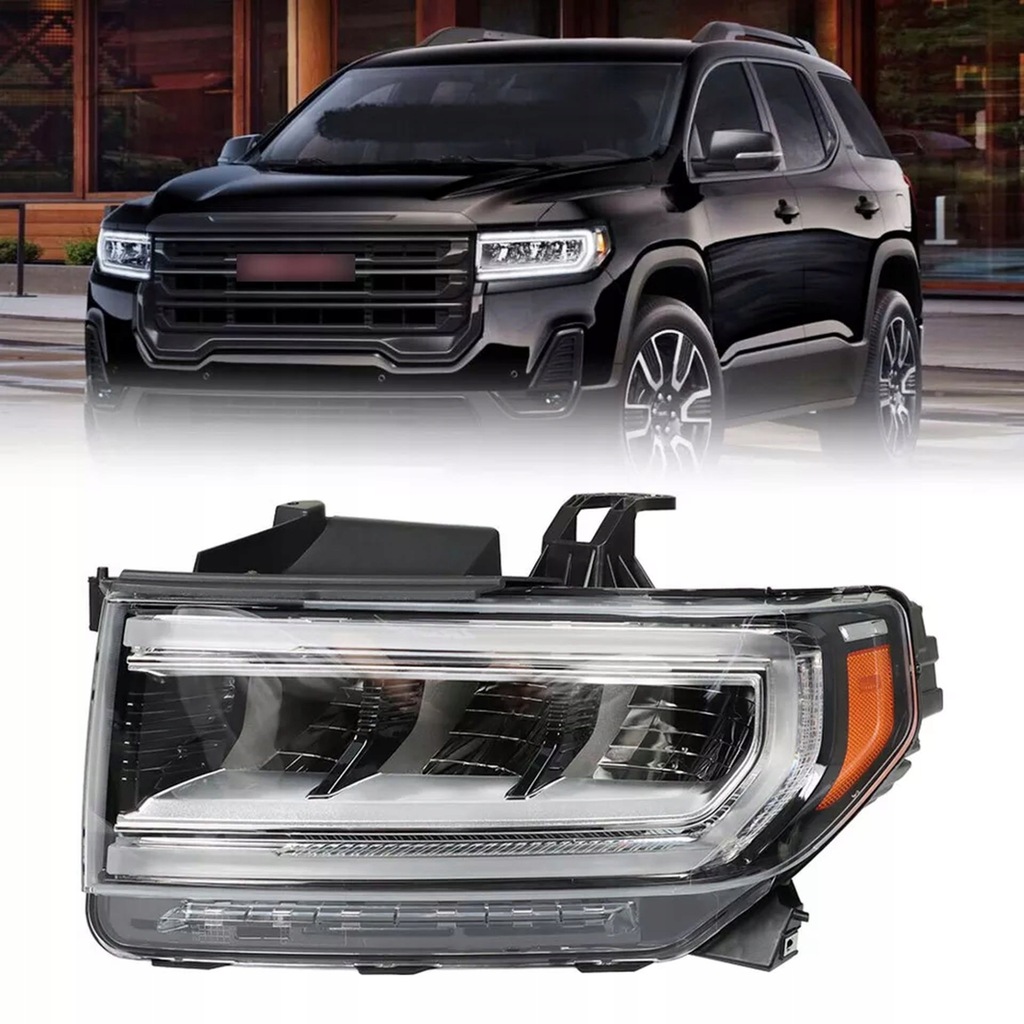 фото №9, Фара лампа перед led правая левая комплект gmc acadia 20-23