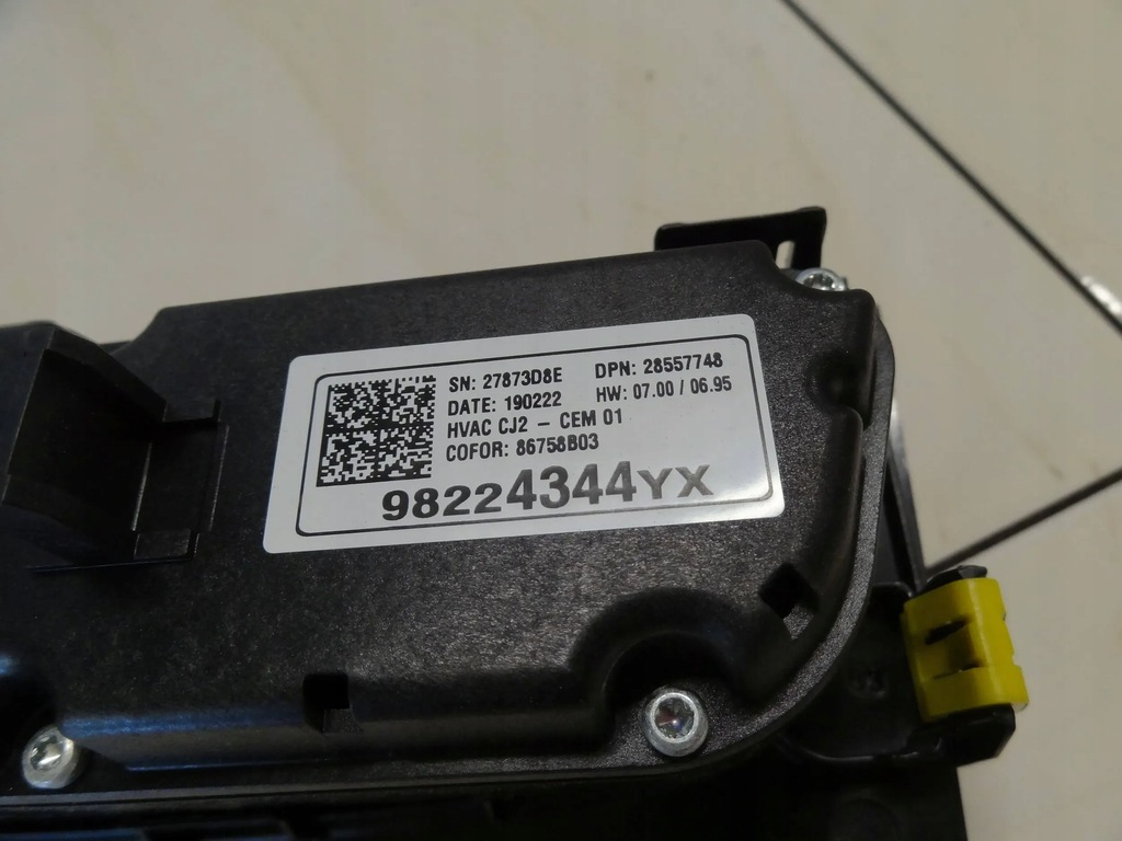 фото №7, Opel grandland x 2019 панель кондиционера 28557748 98224344yx