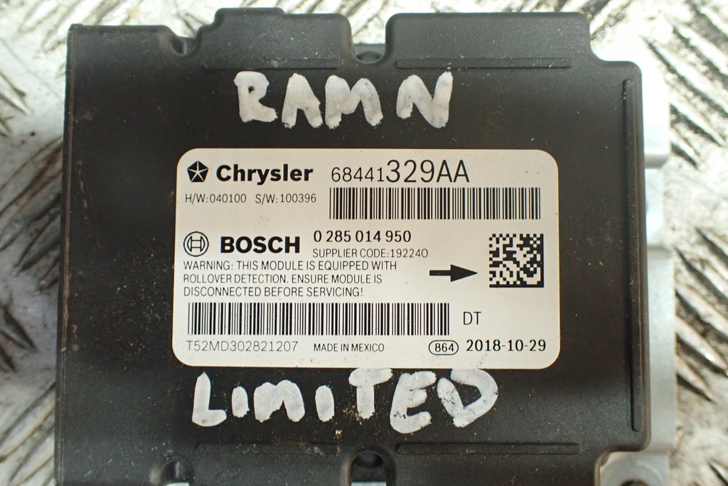 фото №8, Датчик подушек модуль подушка безопасности dodge ram v 19-