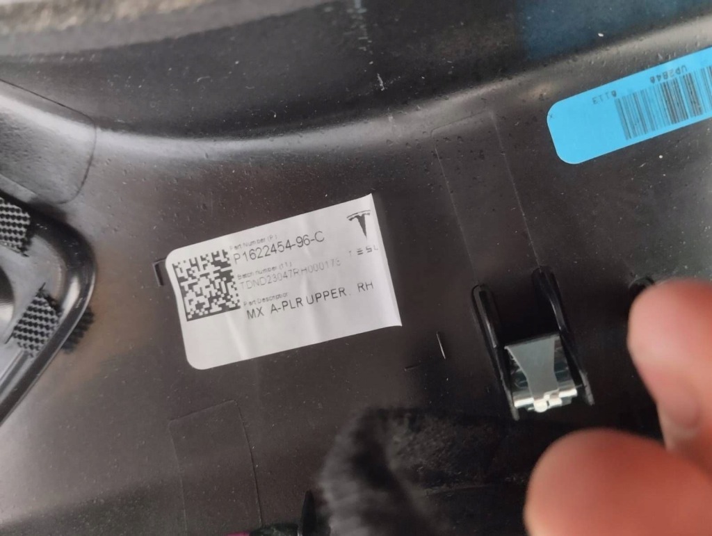 Накладка стійка a перед сторона правий tesla model x p162245496c в Україні