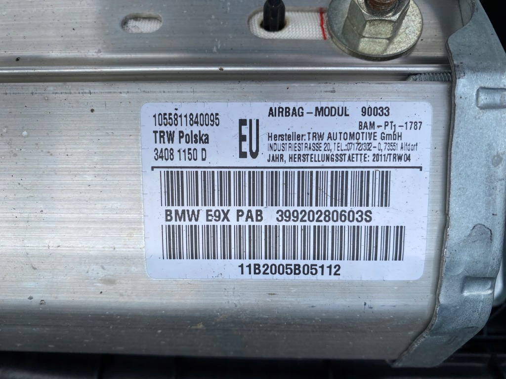 Панель приладів панель  панель приладів приладова bmw 3 e90 e91+ подушка безпеки - 715520228 Недорого