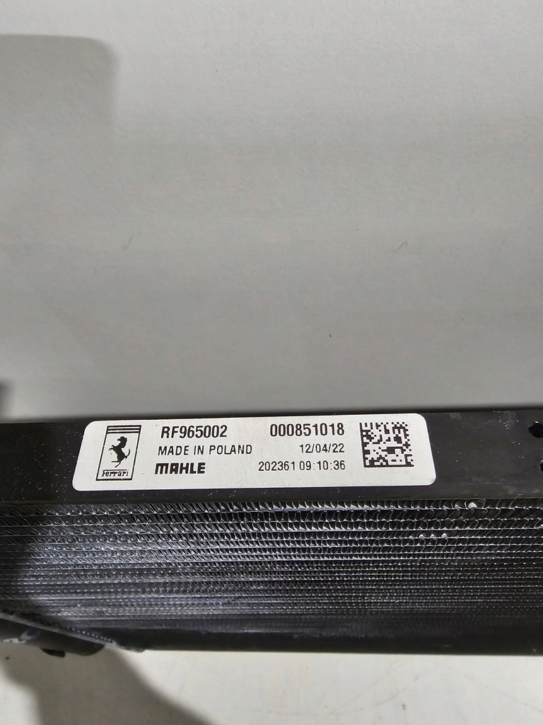 фото №11, Pas передний радиатор комплект ferrari 12 cilindri f167 .