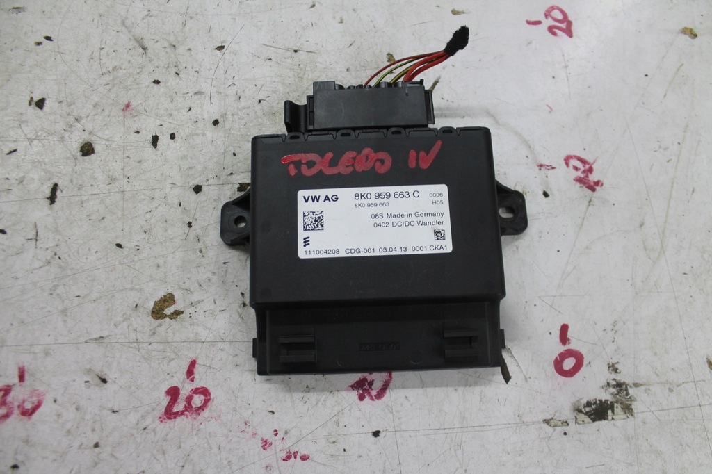 фото №1, Модуль sabilizator напряжения 8k0959663c toledo iv rapid 12-18