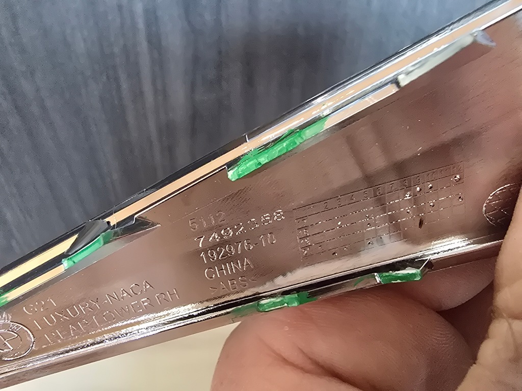 фото №11, Хром бампера правый задняя bmw 3 g21 7492358