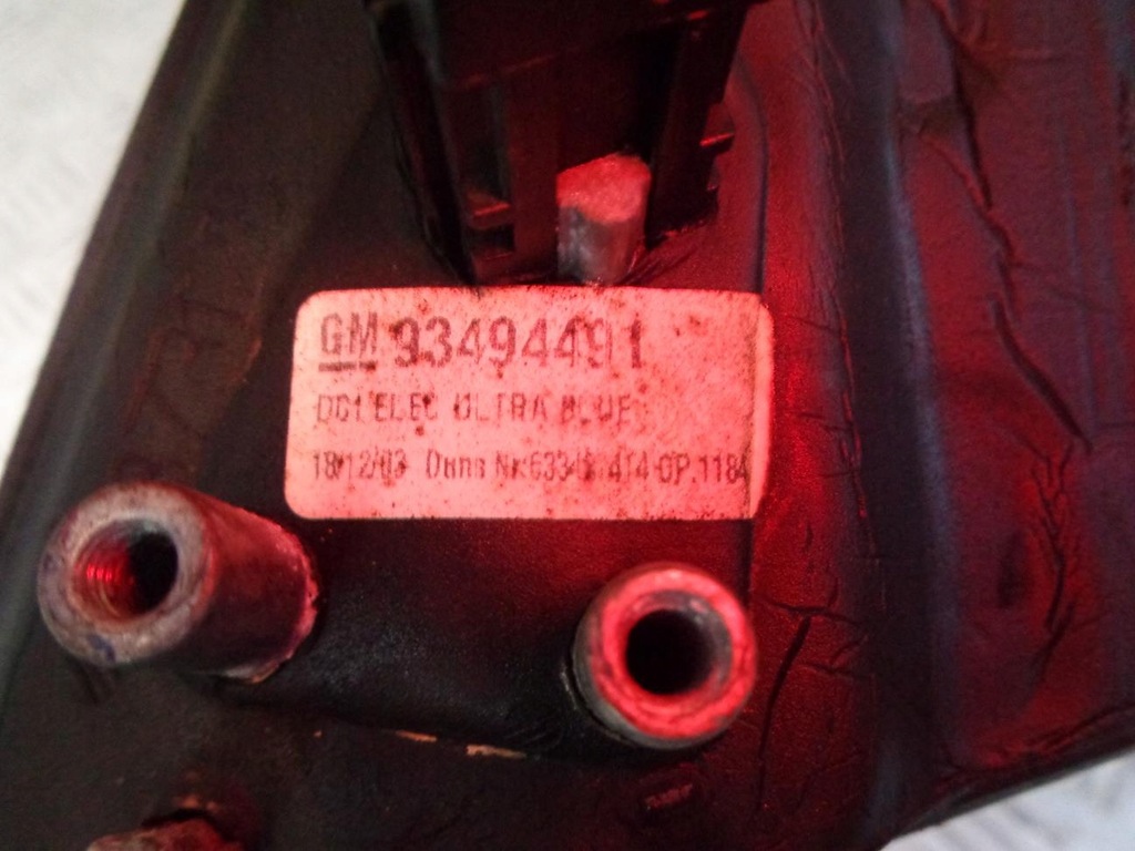 фото №8, Зеркало правое 5 pin opel meriva a 03- z21b europa 93494491