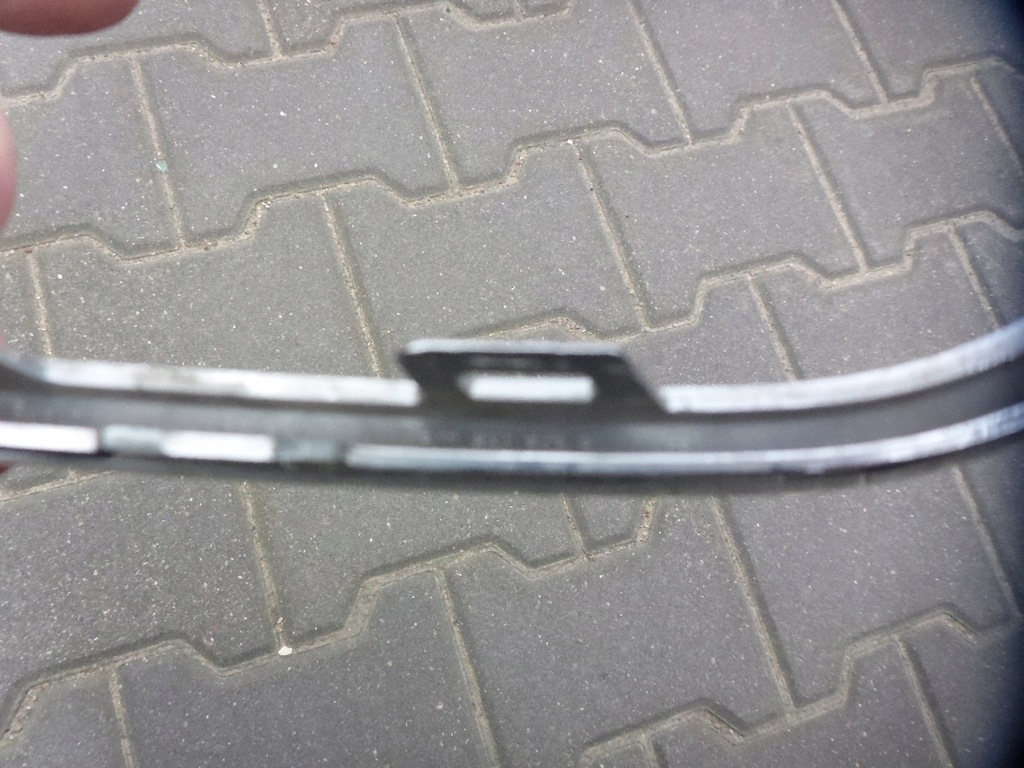 фото №14, Seat ibiza iv lift 6j0 хром молдинг рамка решетка бампера перед оригинал