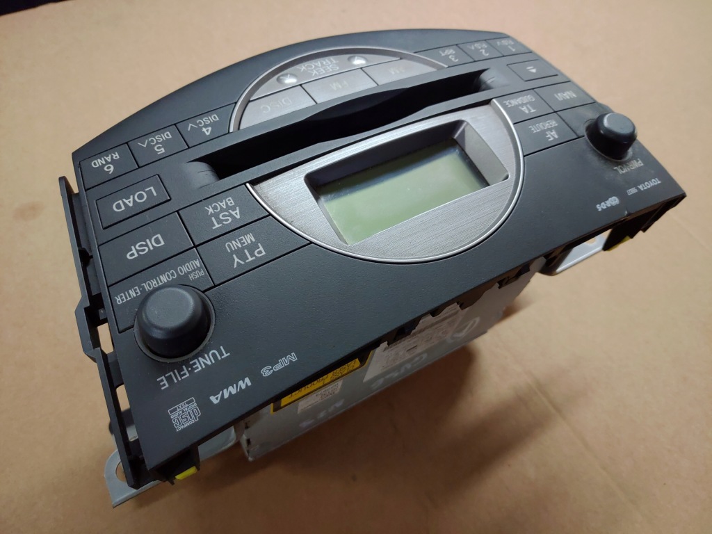 фото №7, Радиопроигрыватель радио заводской cd mp3 toyota rav4 iii lata 2005-2010