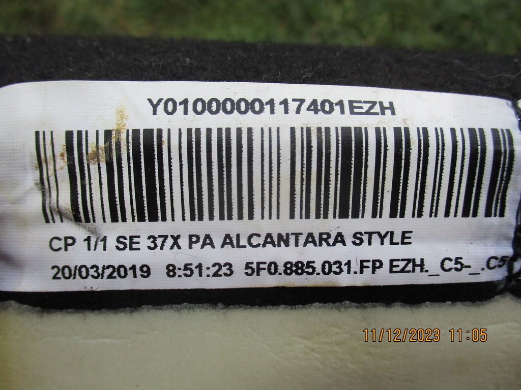 фото №9, Seat leon iii 5f 2019 r задні сидіння напівшкіра