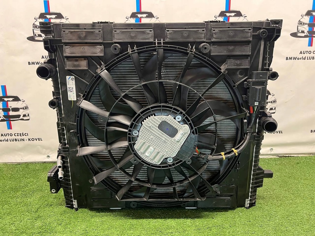 фото №12, Підсилювач pas передній радіатор комплект bmw x5 g05 lci lift