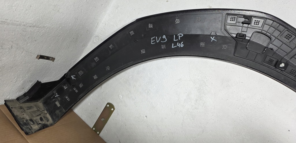 фото №6, Молдинг накладка крыла kia ev9 ev 9 левый перед передняя левая