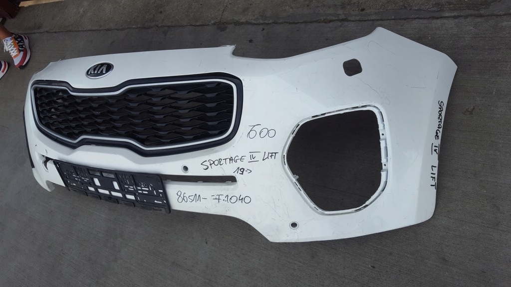 фото №3, Kia sportage iv lift 19- бампер перед 86511-f1040