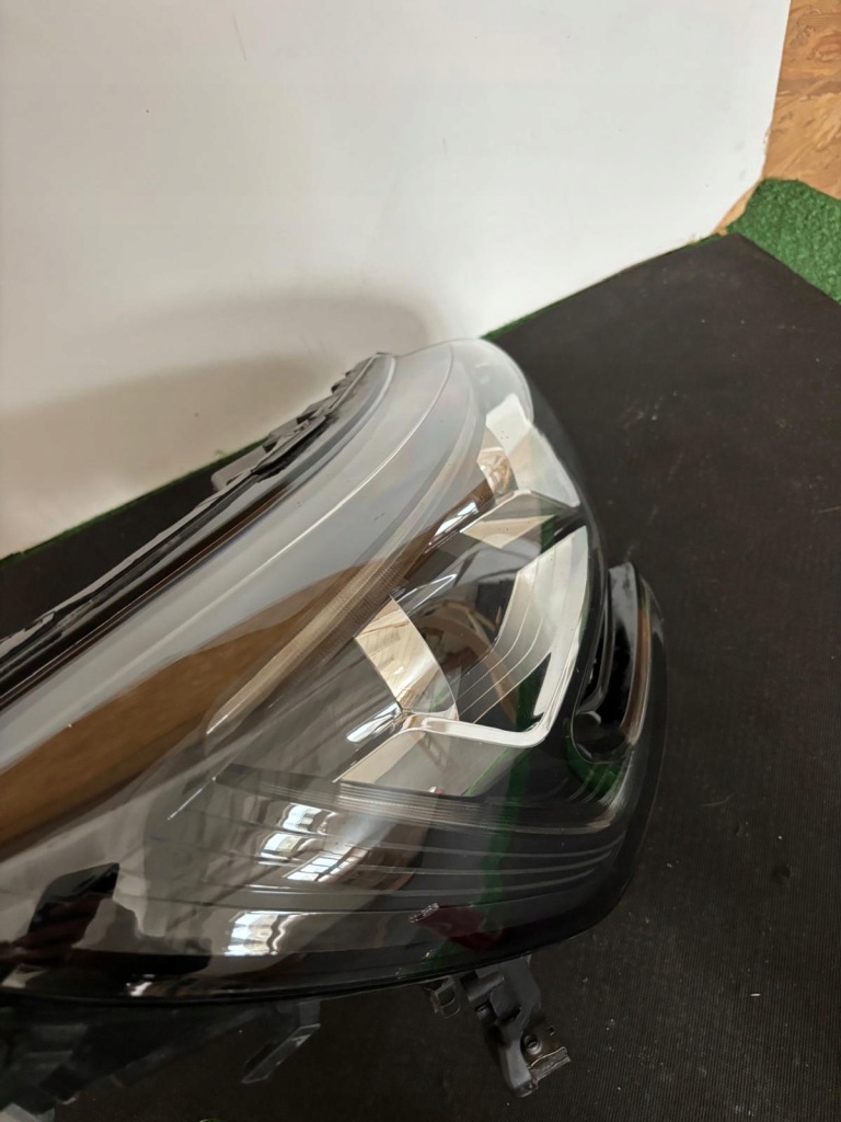 фото №7, Лампа права фара renault megane звичайна + довгий led демонтаж комплектна