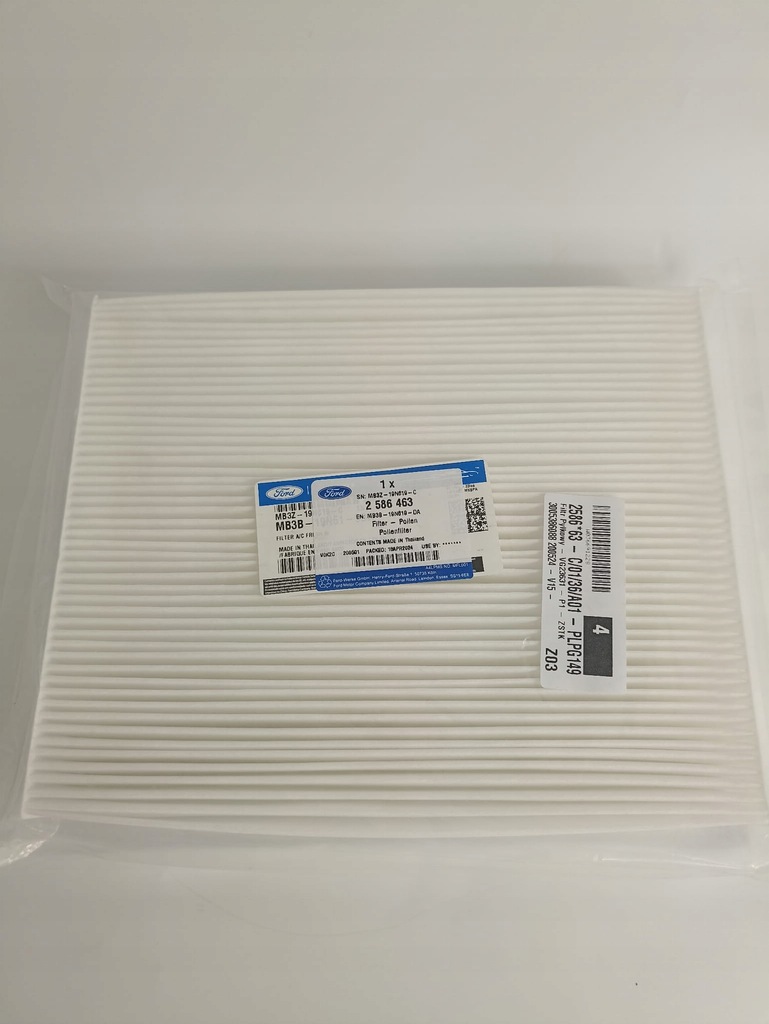 фото №1, Фільтр салонний ford ranger 2022- mb3b-19n619-da 2586463