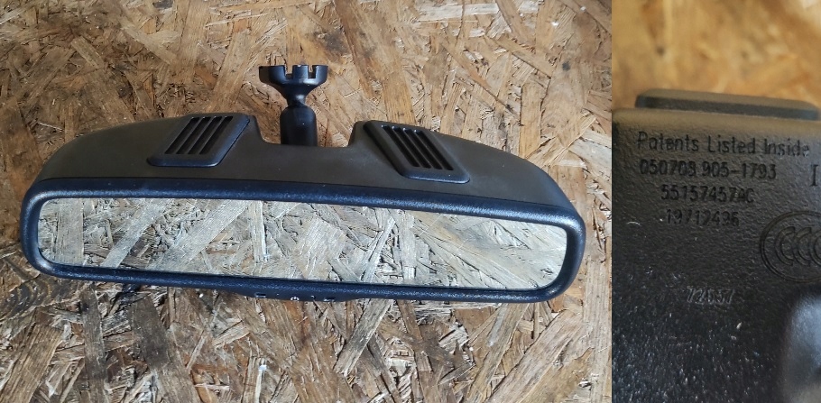 фото №1, Зеркало внутреннее chrysler voyager v 2008 - 2016