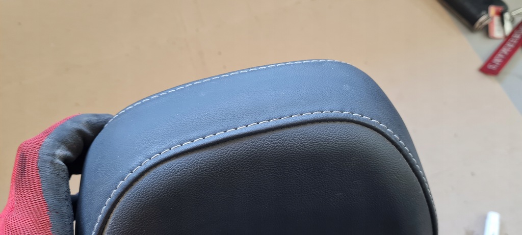 фото №8, A4 b8 s4 подголовник сиденье левый правый перед sline s-line кожа белый nic